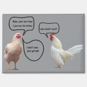 Funny Lottery Magnet