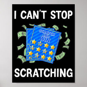 Funny Lottery Ticket Outfit For A Lover Of Lottery Poster