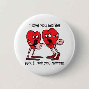 Funny love 2 inch round button