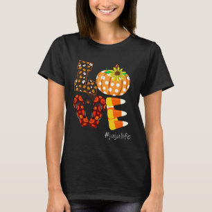 Funny Love jujulife Pumpkin Flip Flops juju Life H T-Shirt