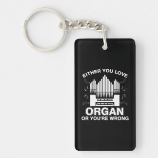 FUNNY LOVE ORGAN OR YOU'RE WRONG Pipe Music Keychain