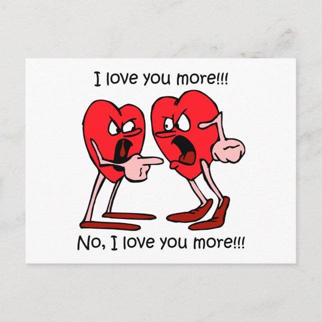 Funny love postcard (Front)