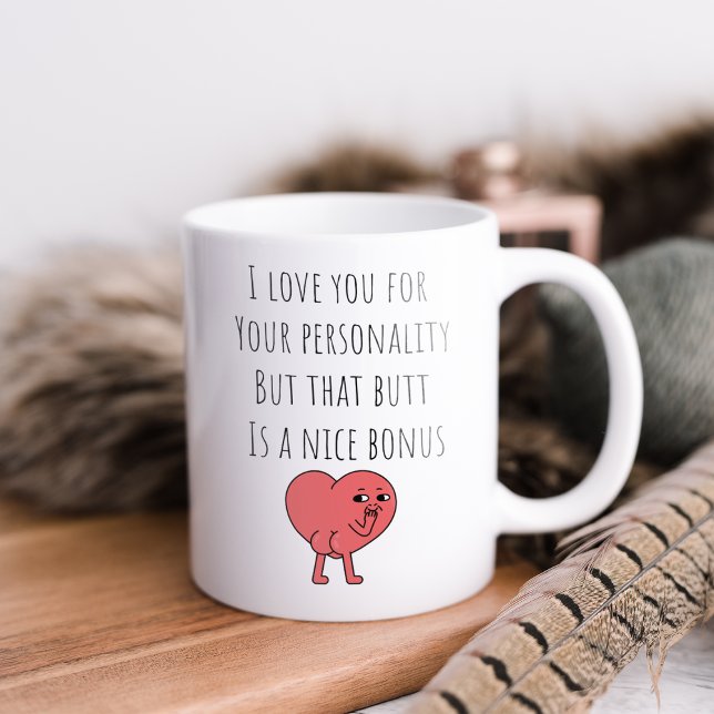 Funny Love You For Your Personality Mug (Creator Uploaded)