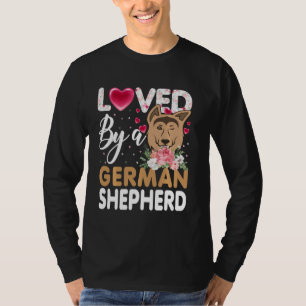 Funny Loved By Dog T Crazy Humour Tee Plus Size Gr