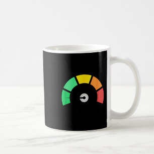 Funny low cortisol levels meme coffee mug