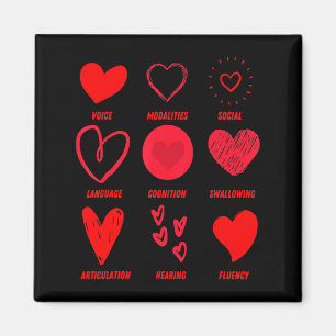 Funny Lsp Speech Language Pathologist Valentines  Magnet