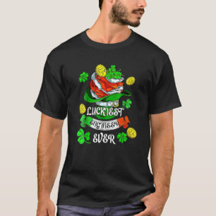 Funny Luckiest Engineer Ever Men Happy St Patricks T-Shirt