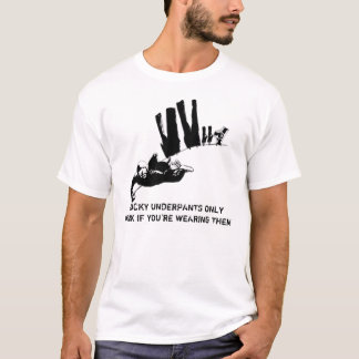 Funny lucky underpants skydiving T-Shirt
