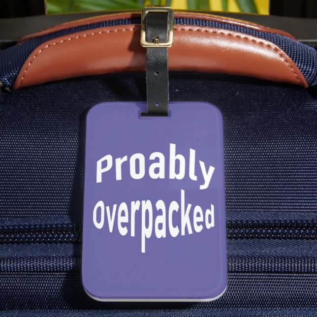 Funny Luggage Tag (Front Insitu 2)