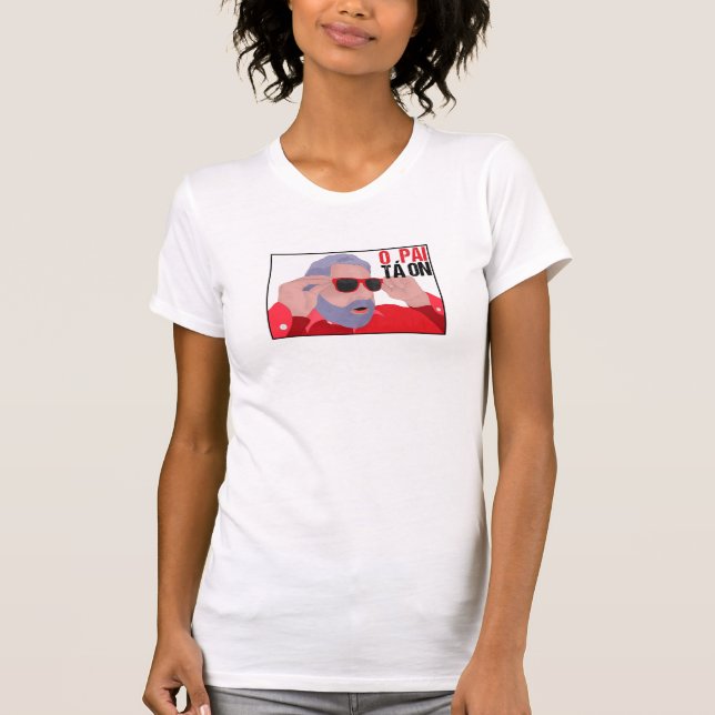 Funny Lula Meme with Sunglasses T-Shirt (Front)