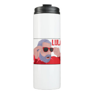 Funny Lula Meme with Sunglasses Thermal Tumbler