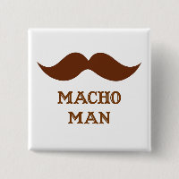 Funny Macho Man Moustache