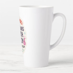 Funny Magical Elixir Design Latte Mug