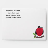 Funny magnificent frigate bird cartoon