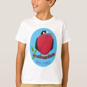 Funny magnificent frigate bird cartoon T-Shirt