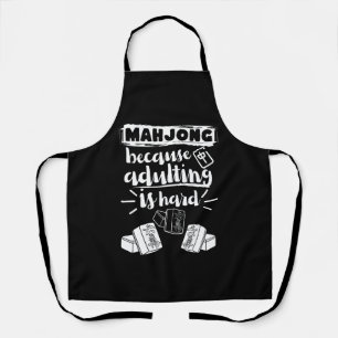 Funny Mahjong  Apron