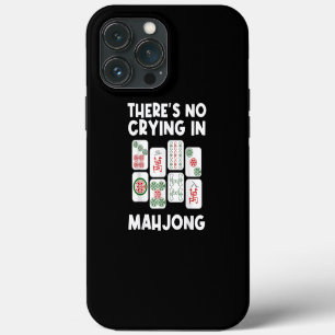 Funny Mahjong Gift For Men Women Tile Game Lover iPhone 13 Pro Max Case