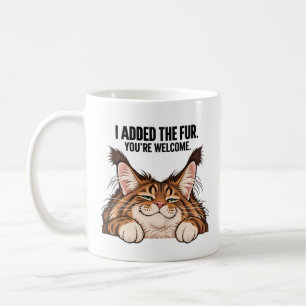 Funny Maine Coon Coffee Mug   Cat lover