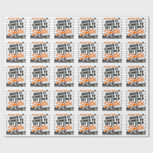 Funny Mama Protect Mode Sarcastic Mom Quote Shirt Wrapping Paper