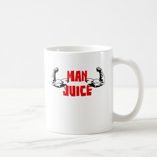 Funny Man Juice Coffee Mug (Right)