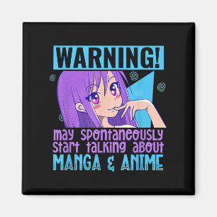 Funny Manga Anime Lover Otaku Weeb Quote Anime Gir Magnet