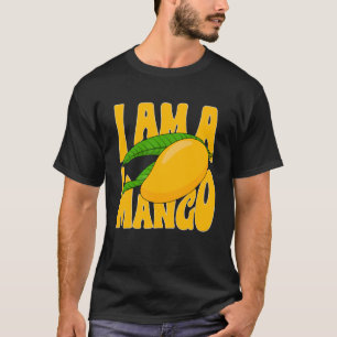 Funny Mango Fruit - I am A Mango Pullover Hoodie_1