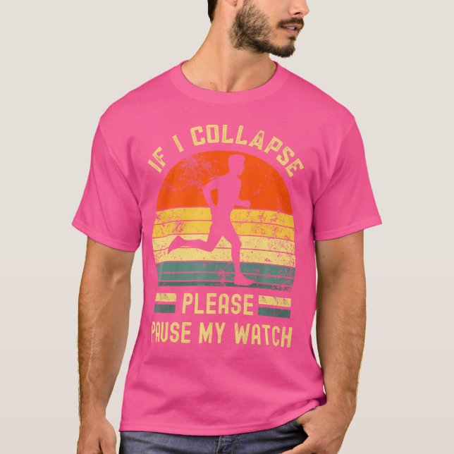 Funny Marathon T-Shirt (Front)