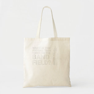 Funny Marching Band Field Funny Clarinet Tuba Drum Tote Bag