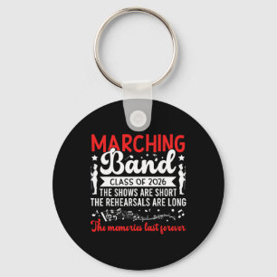 Funny Marching Band Senior 2026 Cl Of 2026 Keychain