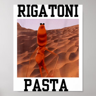 Funny Marcus The Worm Rigatoni Pasta Robert Meme T Poster