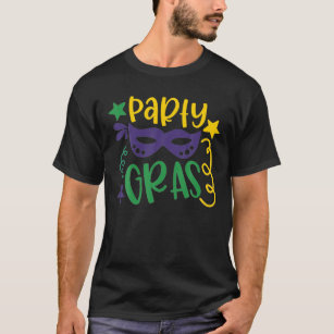 Funny Mardi Gras 2022 Parade Party Masquerade New T-Shirt