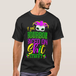 Funny Mardi Gras Bourbon Street , New Orleans Drin T-Shirt
