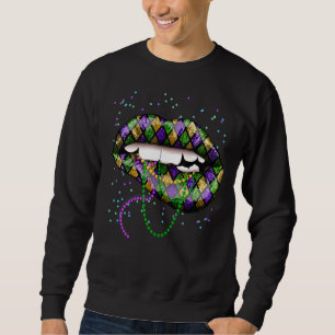 Funny Mardi Gras Carnival Fat Tuesday Mardi Gras L Sweatshirt