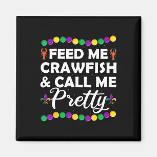 Funny Mardi Gras Craw-fish Festival Apparel  Magnet
