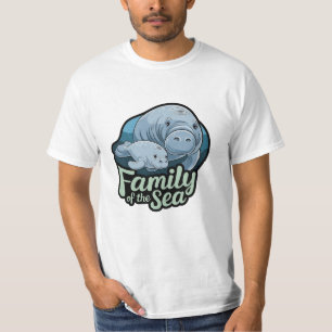 Funny Marine Life Tees: Celebrate the Sea Cow T-Shirt