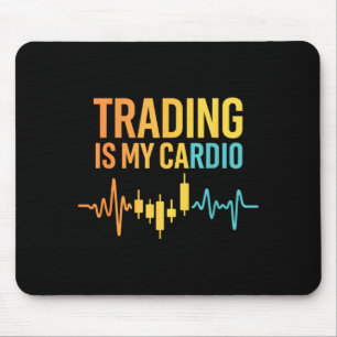 Funny Market For Trader Dad, Trading Quotes Stocks Mouse Pad
