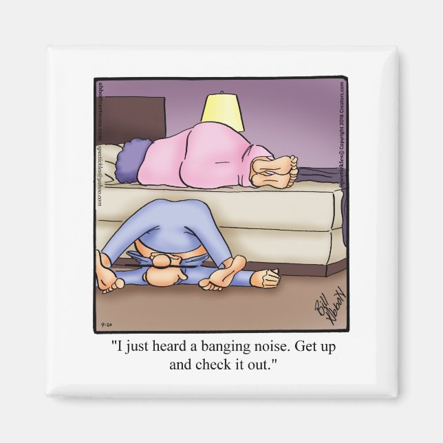 Funny Marriage Humour Magnet (Front)