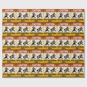 Funny Marriage Joke  Wrapping Paper
