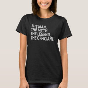 Funny Marriage Slogans Sayings The Man Myth Legend T-Shirt