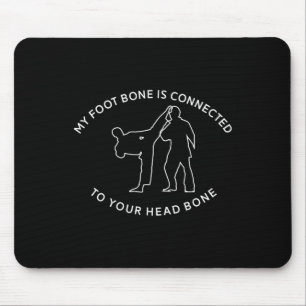 Funny Martial Arts Taekwondo Karate Tkd Kickboxing Mouse Pad