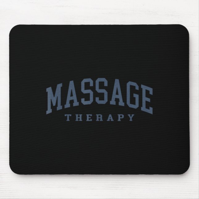 Funny Massage Therapist Muscle Therapy Funny Mouse Pad (Front)