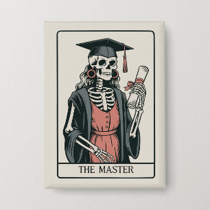 Funny Master Graduation Gift Skeleton Graduate 