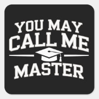 Funny Masters Degree MBA Education Graduation