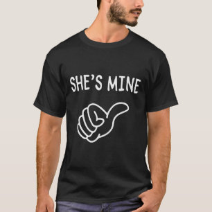 Funny Matching Couple Romantic Love Valentine Humo T-Shirt