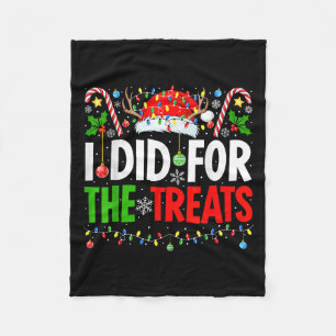 Funny Matching Family Christmas I Did For The Trea Fleece Blanket