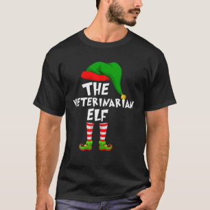 Funny Matching Family Christmas The Veterinarian E T-Shirt