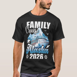 Funny Matching Family Group Alaska Cruise Family V T-Shirt