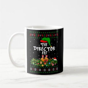 Funny Matching Family Ugly The Director Elf Christ Coffee Mug