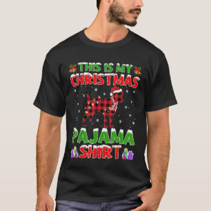 Funny Matching Jack Russell Terrier Christmas T-Shirt