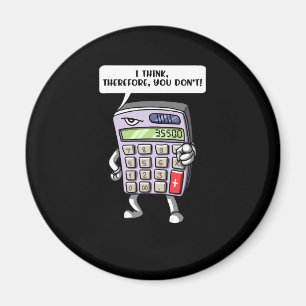 Funny Math Algebra Calculator Mathematics Joke Magnet